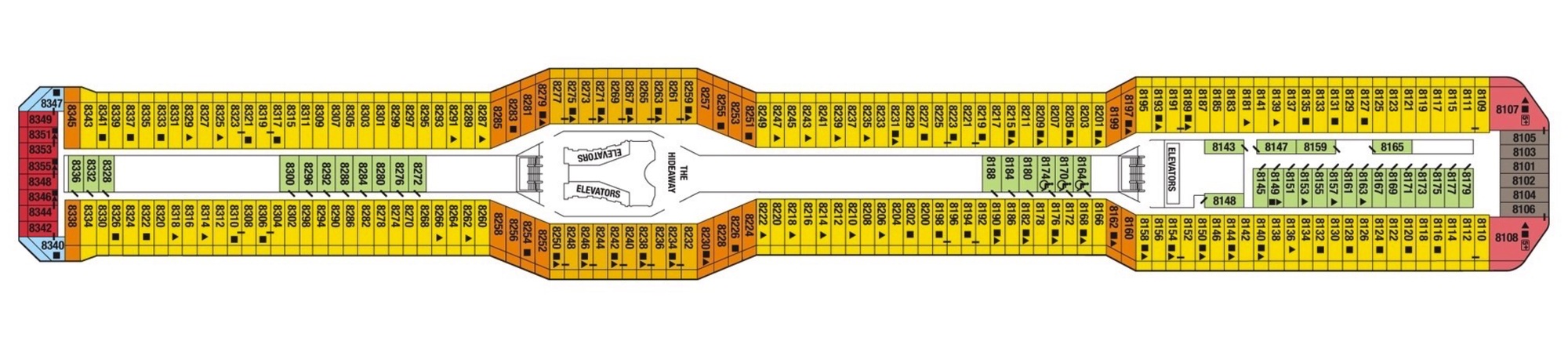 Deck 8 plan